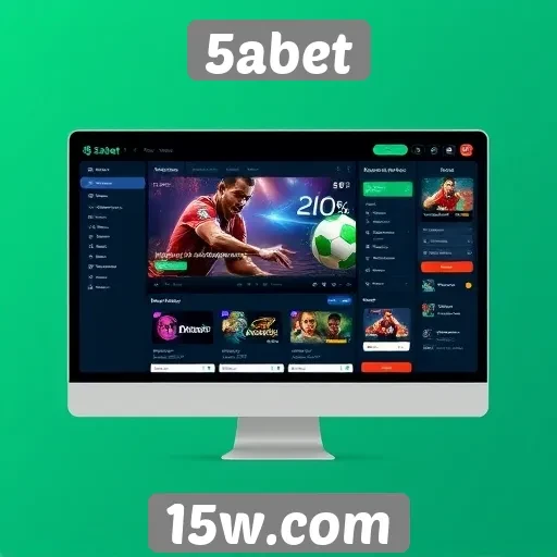 Análise da interface do usuário do 5abet